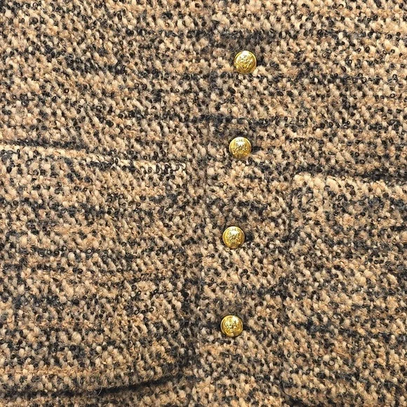 Celine Relaxed Tweed Blazer 38/M - Picture 3 of 8